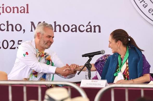 Visita de Sheinbaum consolida apoyo estratégico para Michoacán, asegura ARB