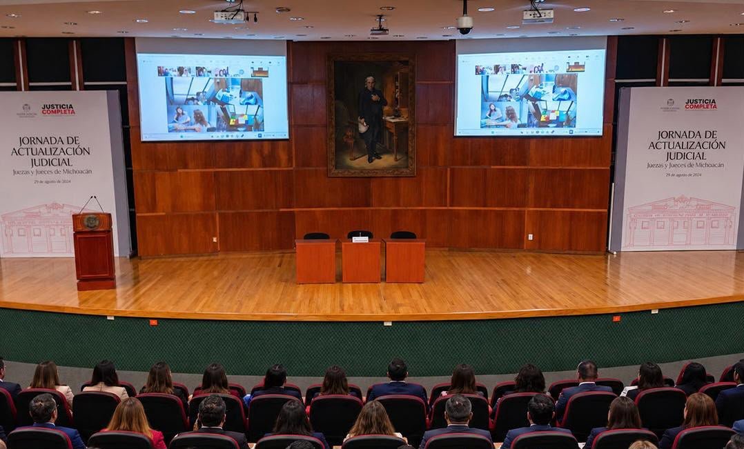 Poder Judicial de Michoacán continúa preparándose para implementar el Código Nacional de Procedimientos Civiles y Familiares
