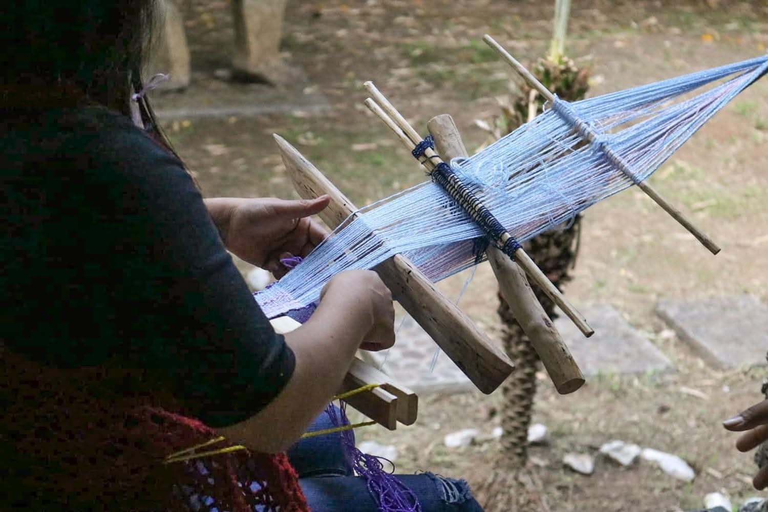 Secum invita a aprender técnicas de telar de cintura y de pedal en el Jesuita de Pátzcuaro
