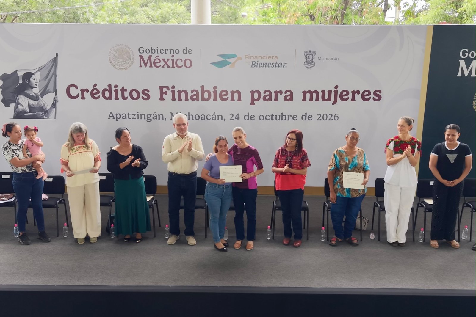 Si las mujeres nos unimos, no hay nada que nos detenga: presidenta Claudia Sheinbaum