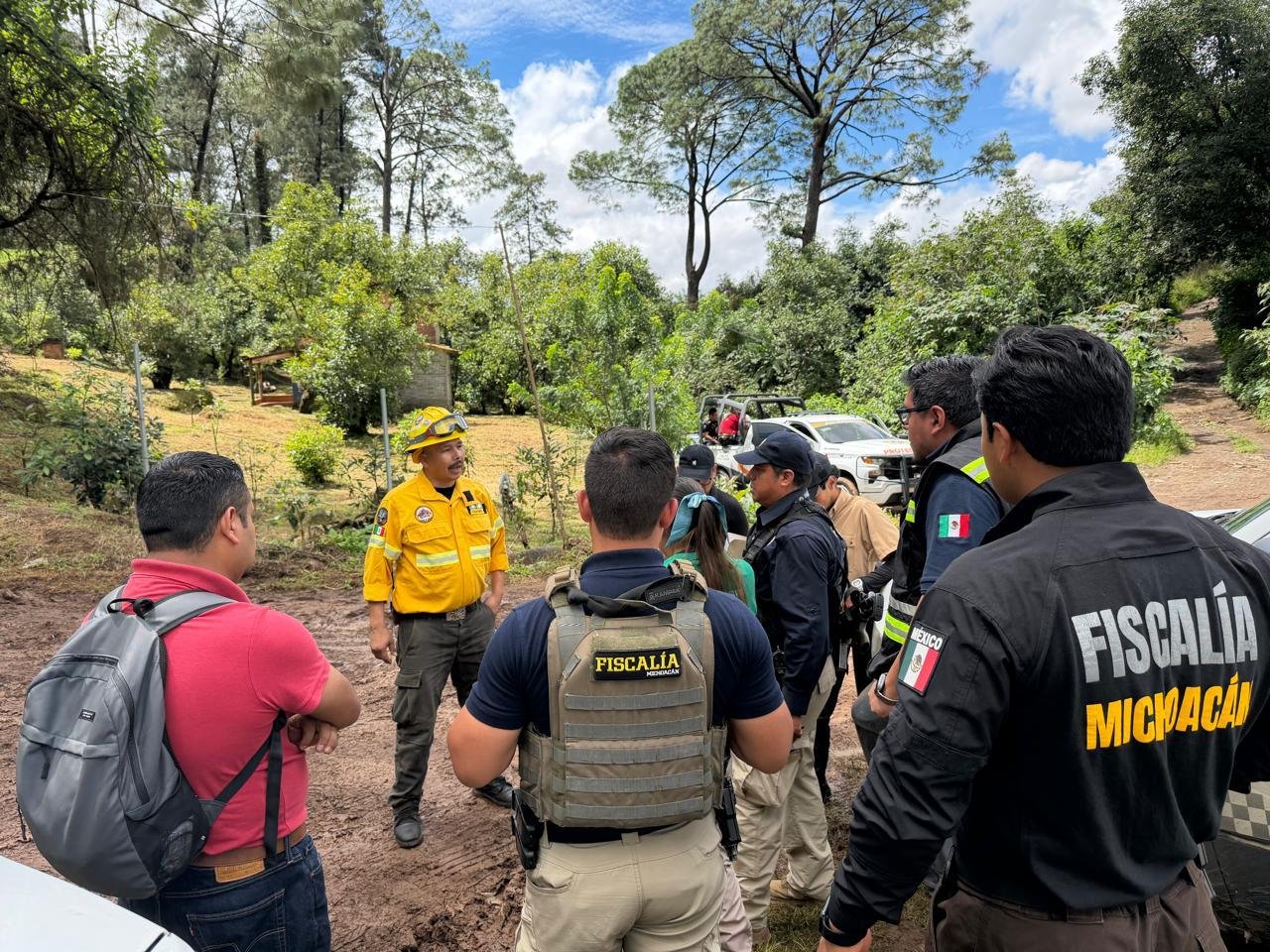 FGE intensifica búsqueda de Ma. Elvia Alejandra en Uruapan; despliegue reúne a 61 elementos
