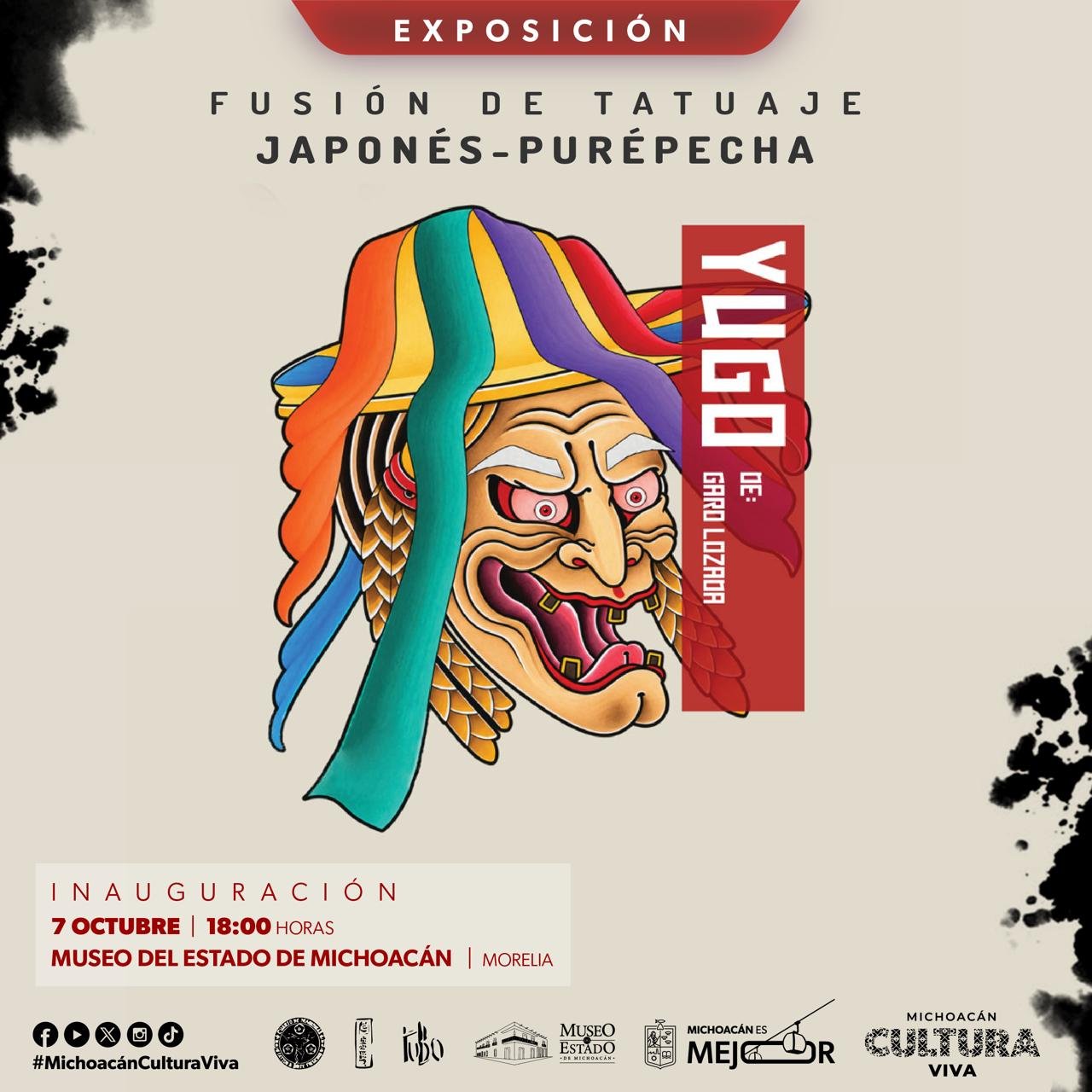 Secum presenta “YUGO”, un encuentro entre el tatuaje japonés y la cultura michoacana