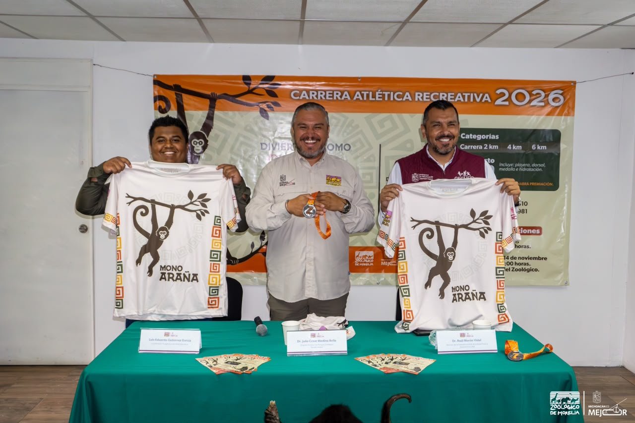 ¡Corre por la conservación! Llega la Carrera Atlética del Zoológico de Morelia