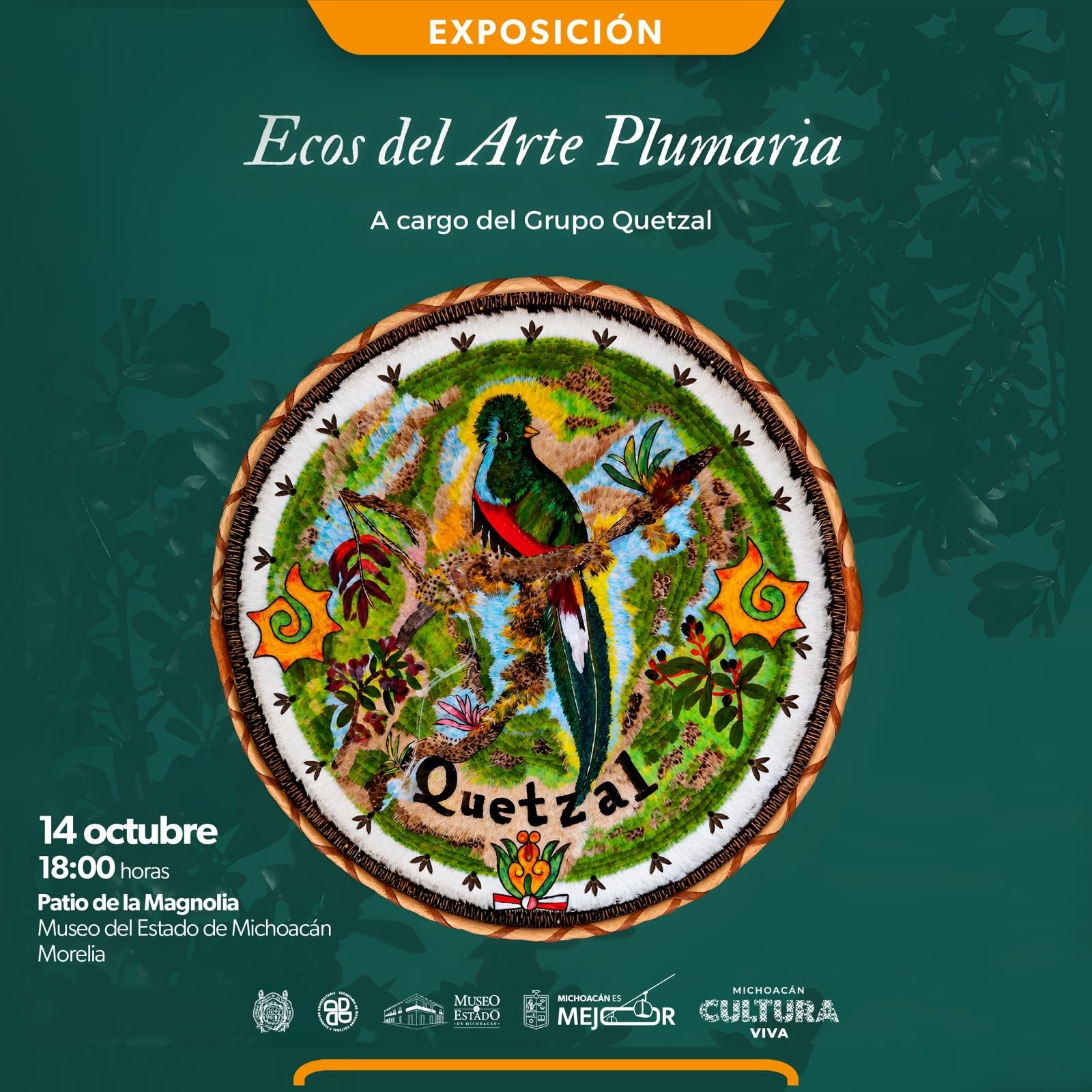 Secum invita a la exposición “Ecos del Arte Plumaria” en el Museo del Estado