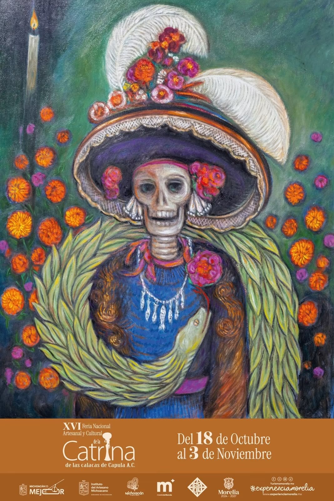 Próximo domingo, inicia la XVI Feria de la Catrina en Capula