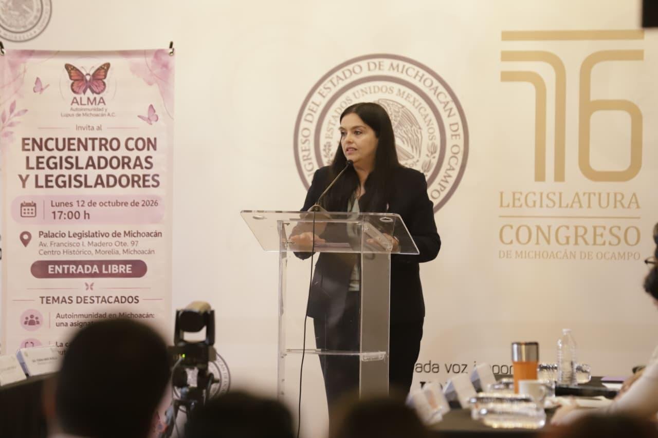 Sostienen diputadas y diputados de la 76 Legislatura encuentro para visibilizar el lupus y enfermedades autoinmunes
