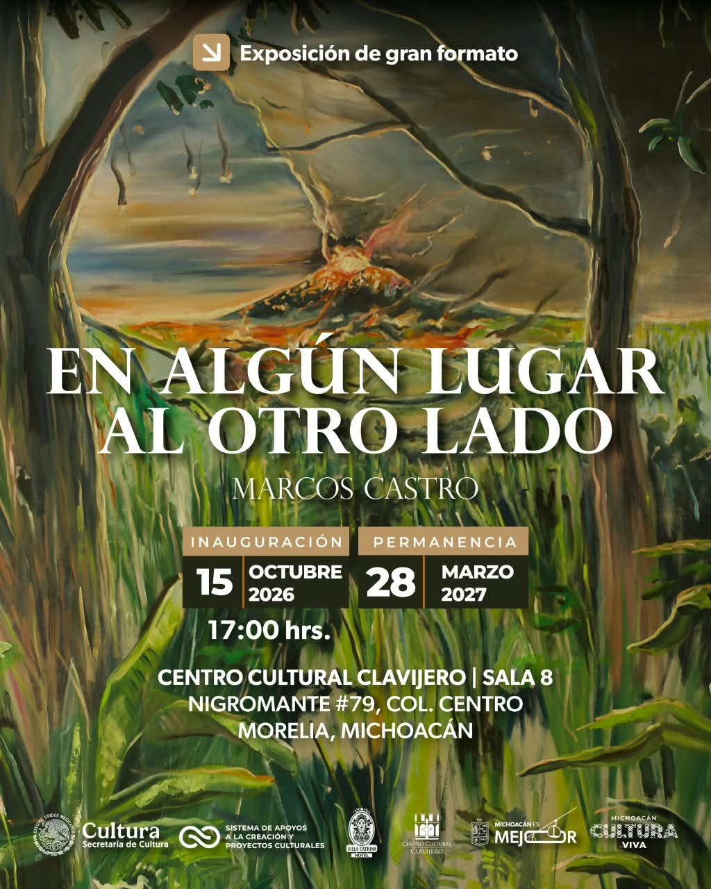 Secum presenta exposición sobre el Paricutín en el Clavijero Secum presenta exposición sobre el Paricutín en el Clavijero