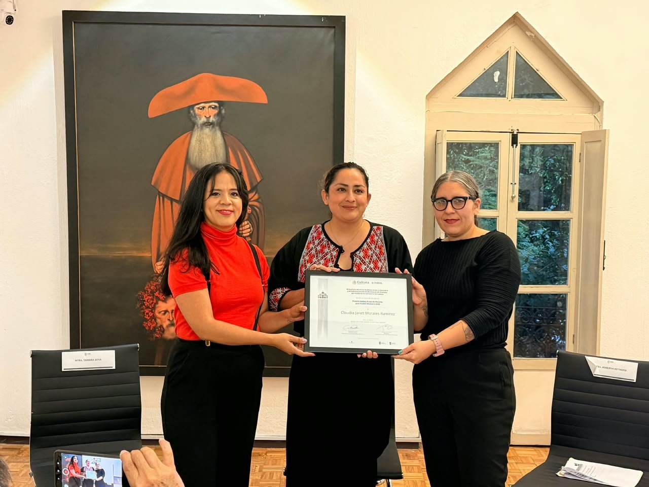 Claudia Morales recibe en Michoacán el Premio Bellas Artes de Novela José Rubén Romero 2026 Claudia Morales recibe en Michoacán el Premio Bellas Artes de Novela José Rubén Romero 2026