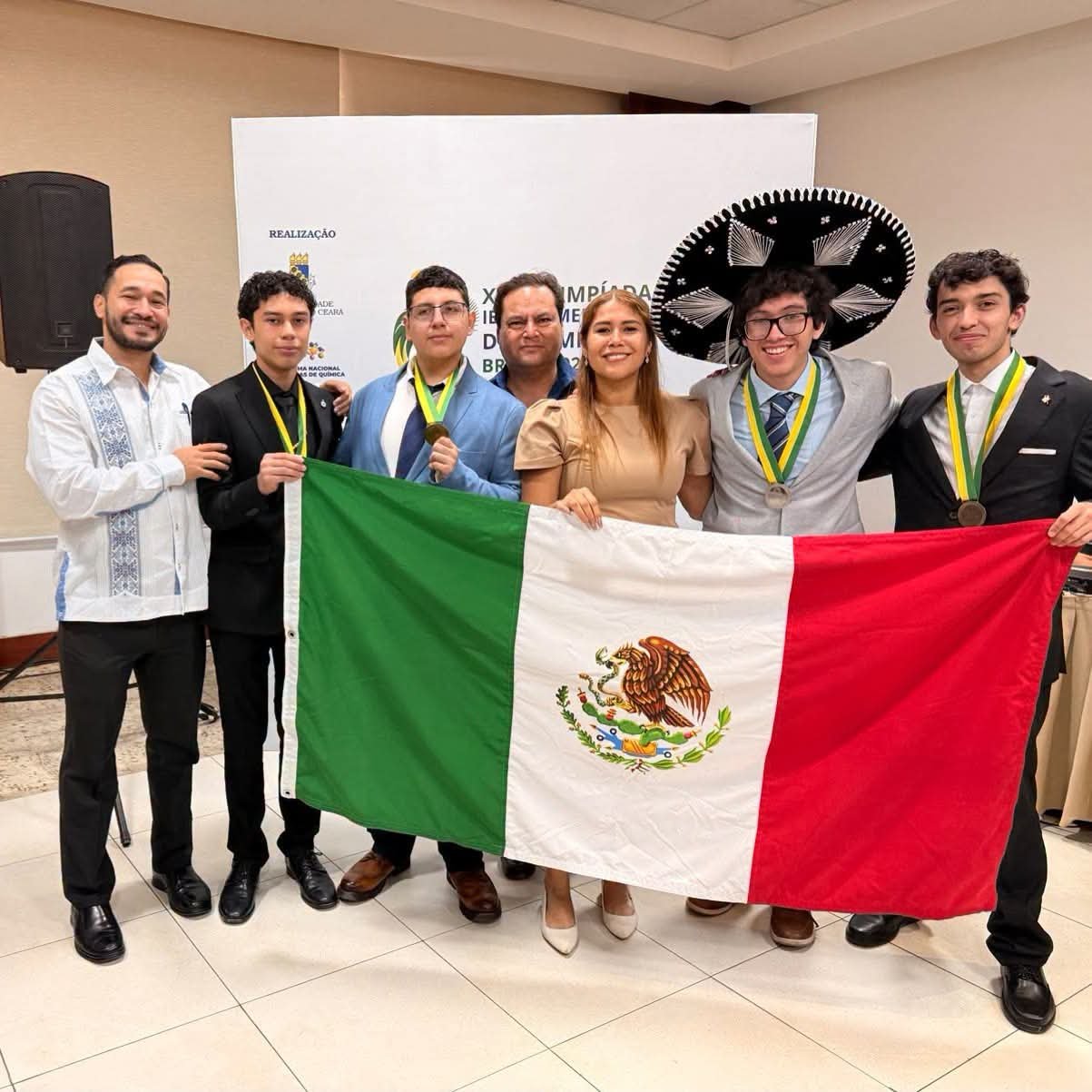 Estudiante del Cecytem gana medalla de bronce en Olimpiada Iberoamericana en Brasil