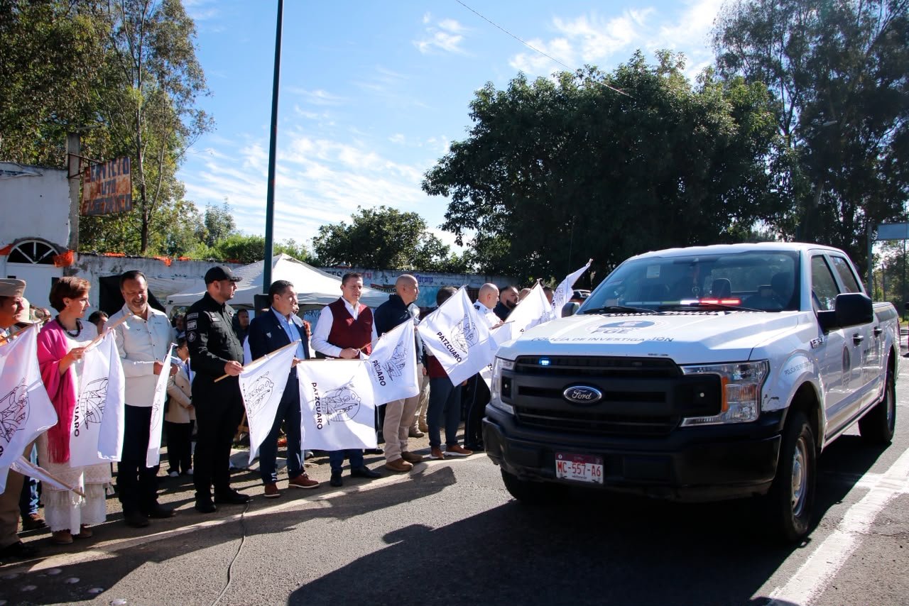 FGE participa en arranque del Operativo de Seguridad por la Noche de Ánimas 2026 en Pátzcuaro