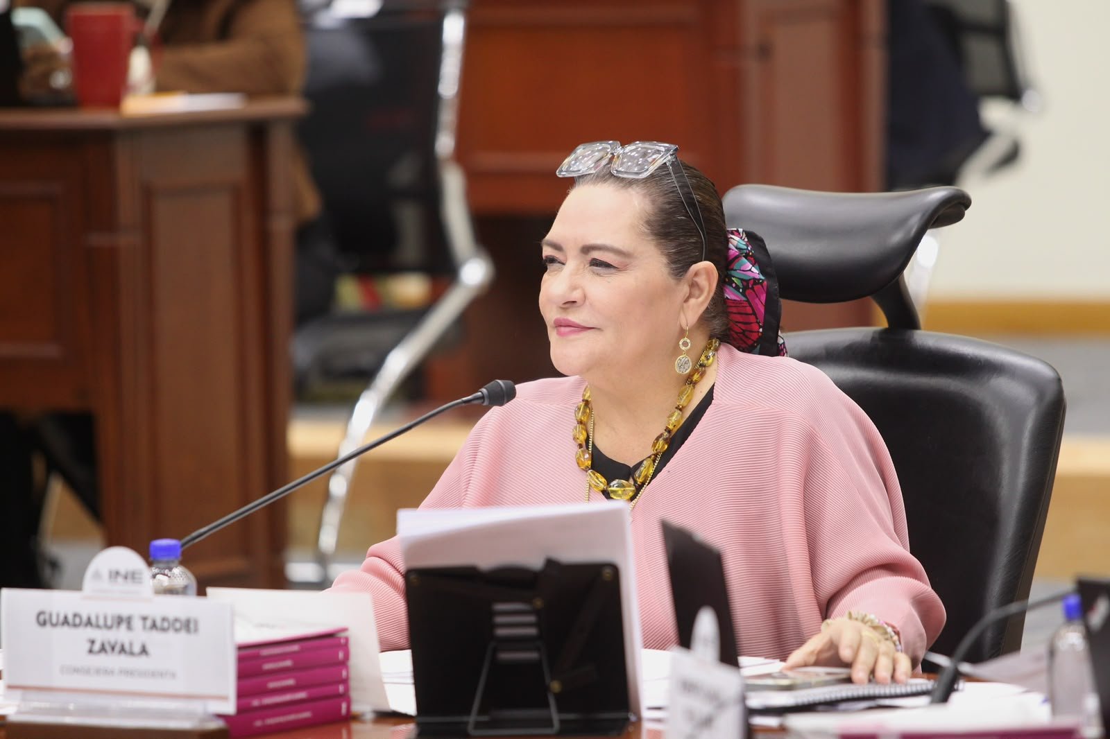 Guadalupe Taddei presentará mañana lunes renuncia como Consejera Presidenta del INE