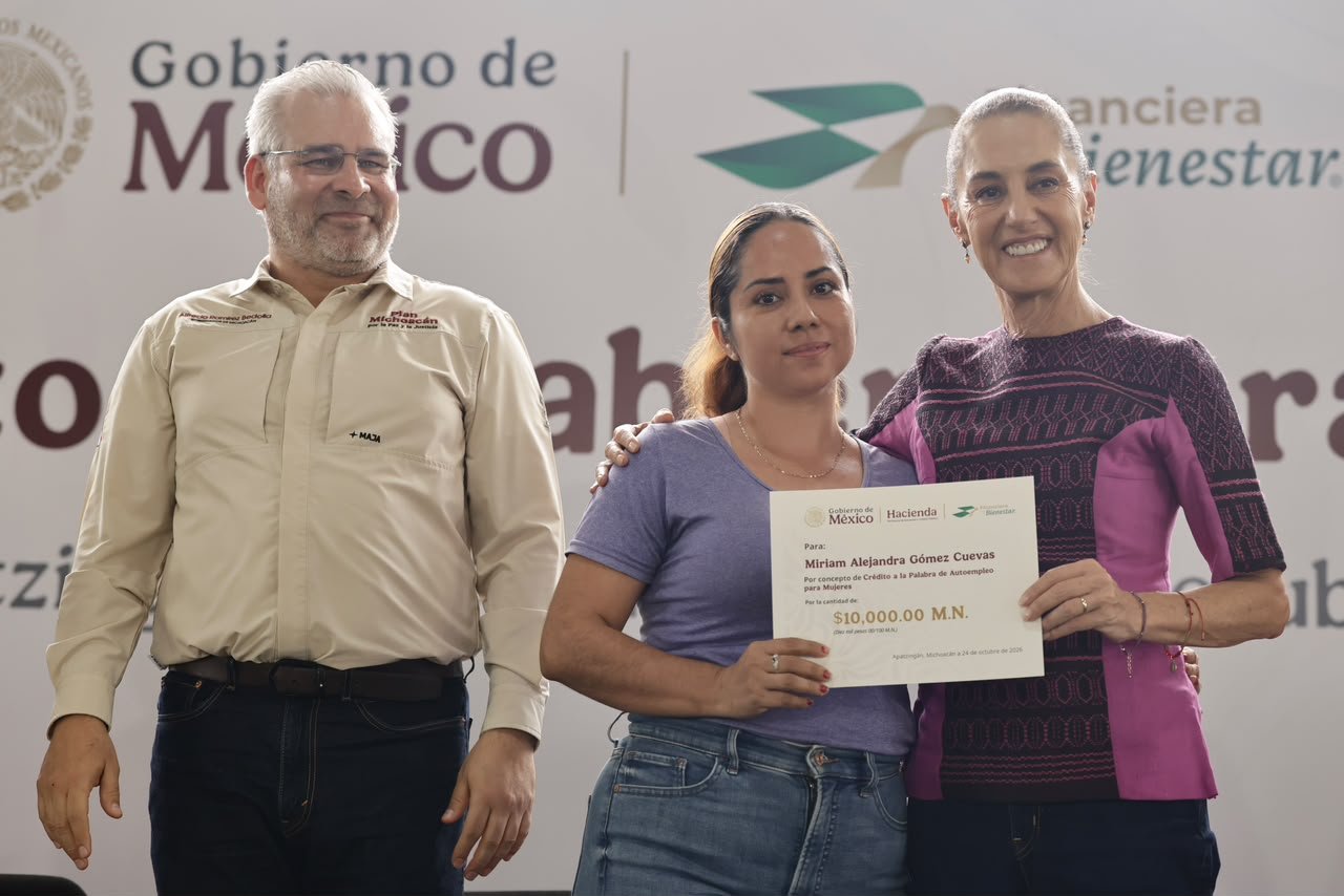 Desde Apatzingán, ARB cierra filas con Sheinbaum en defensa de la soberanía nacional