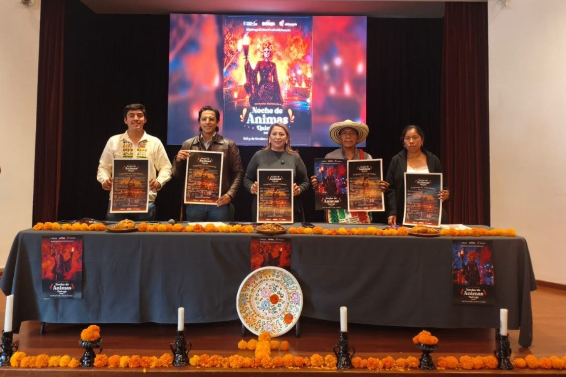 Quiroga invita a vivir la Noche de Muertos con altares, desfiles y tradición