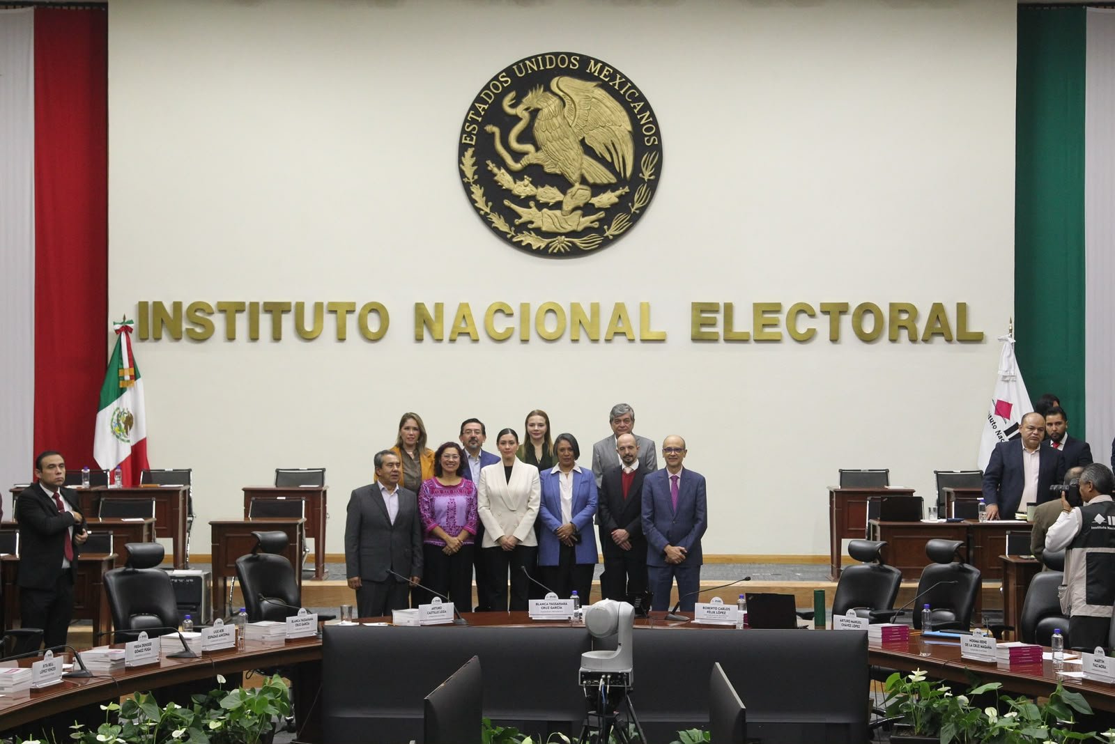 Asegura INE continuidad institucional con la designación de Blanca Cruz García como Consejera Presidenta provisional