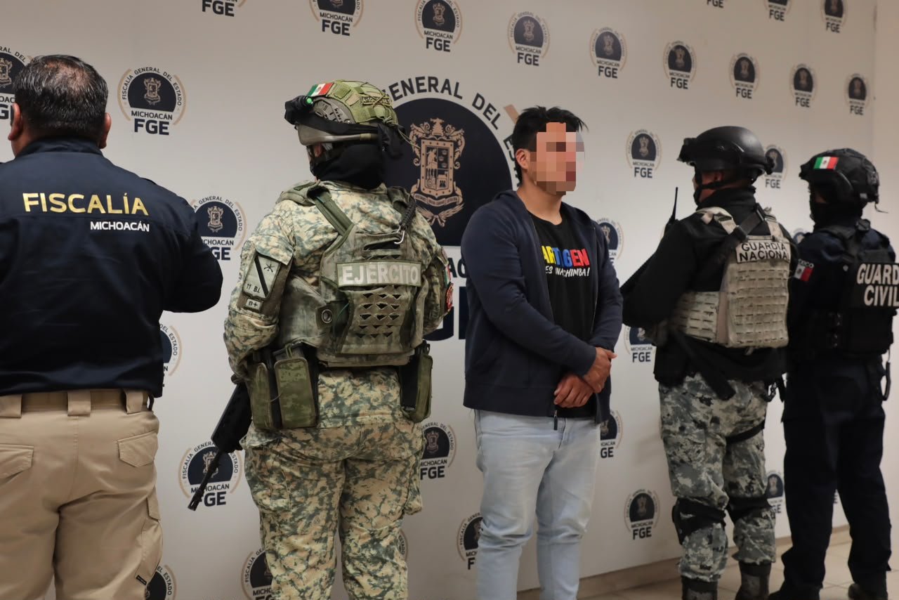 FGE Michoacán detiene en Guanajuato al presunto responsable del feminicidio de una joven ocurrido en Charo FGE Michoacán detiene en Guanajuato al presunto responsable del feminicidio de una joven ocurrido en Charo