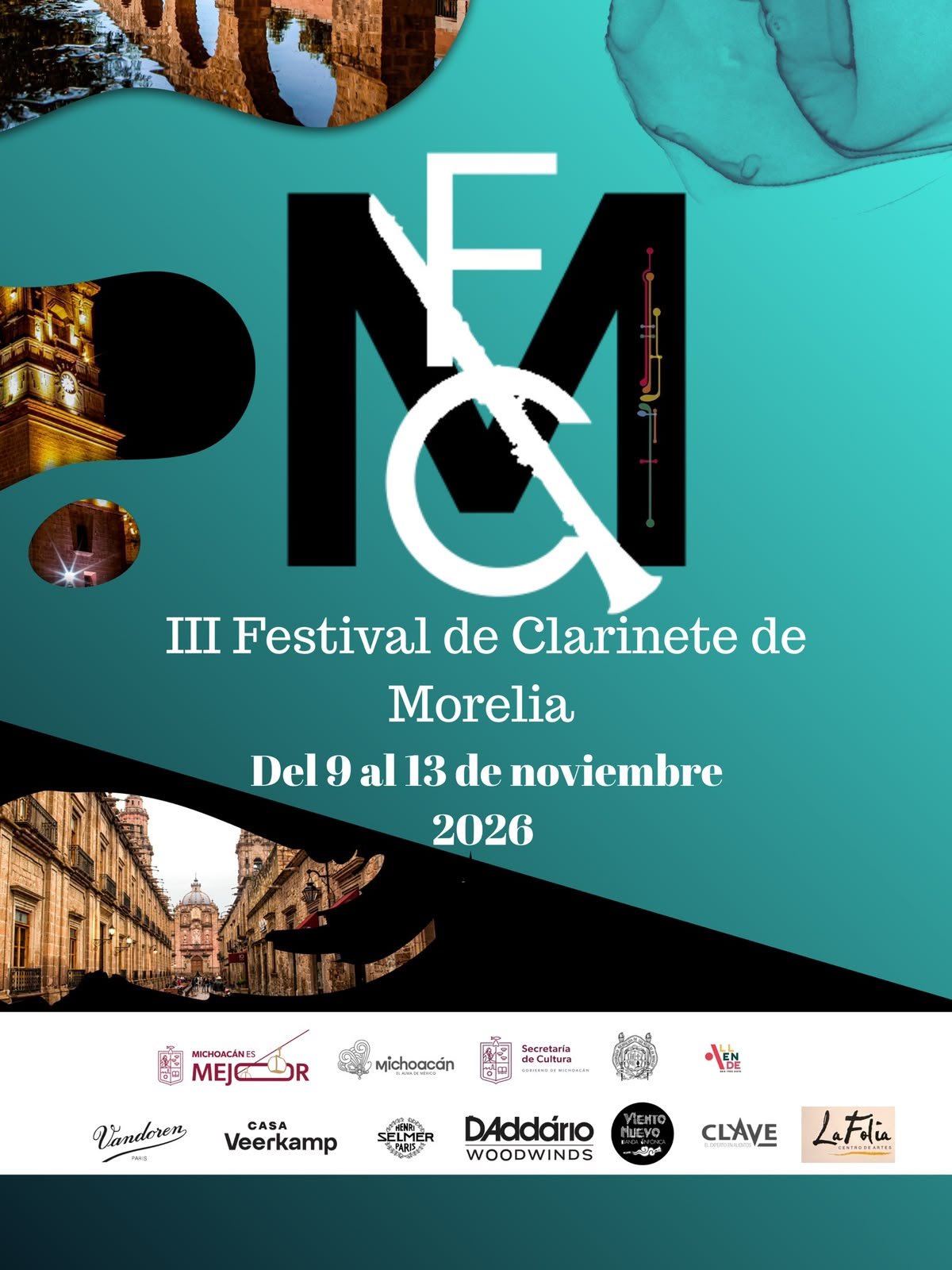 Llega a Morelia el tercer Festival de Clarinete con más de 150 artistas